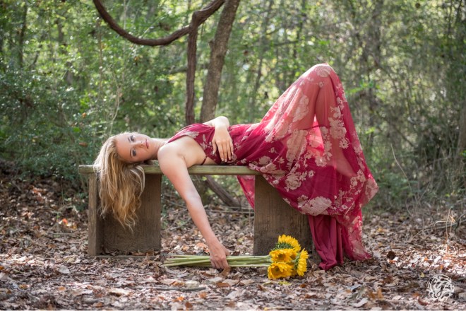 bring hair in on left side,print,soften neck,